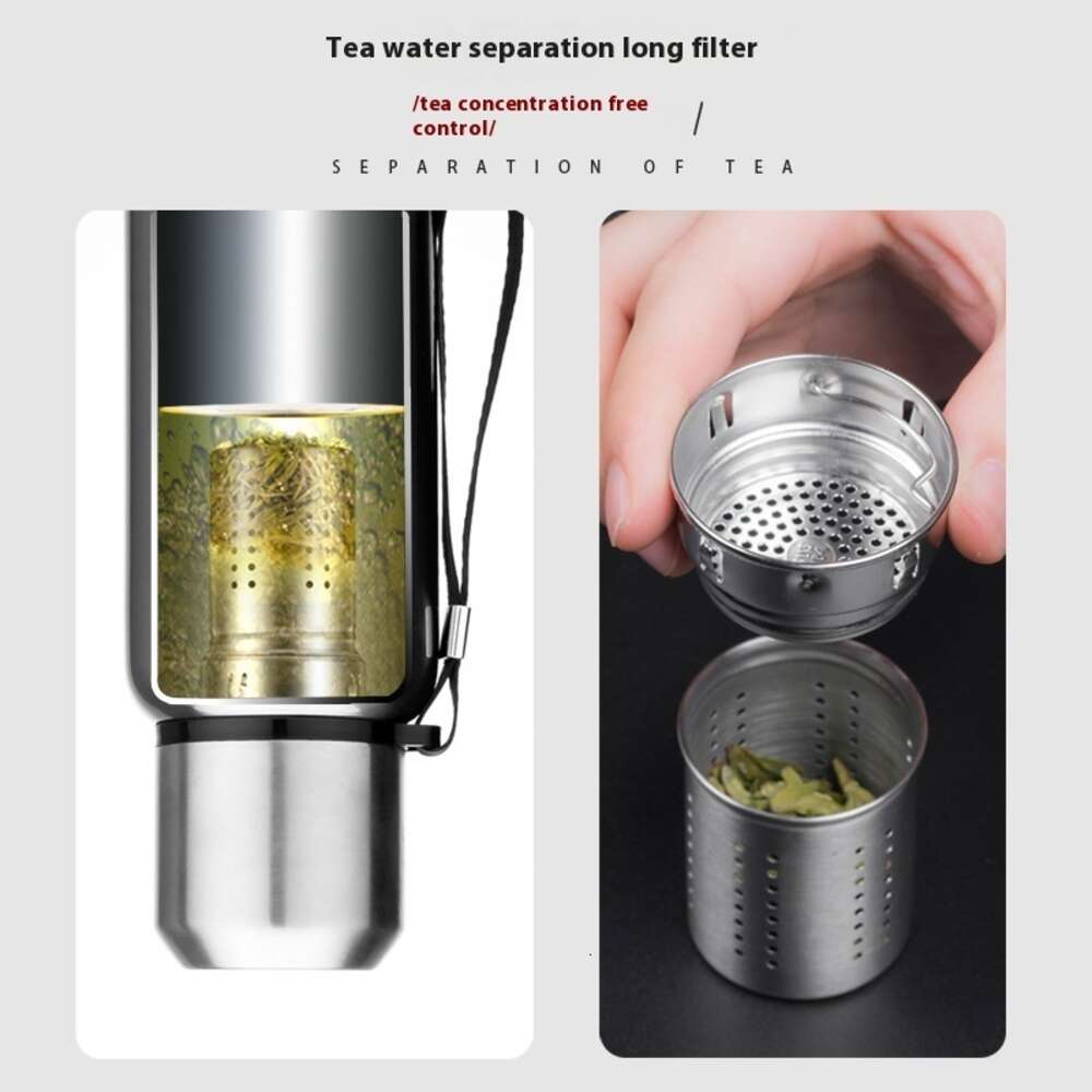 Stainless steel insulated cup, men's large capacity water cup, vacuum all steel cup, outdoor insulated kettle