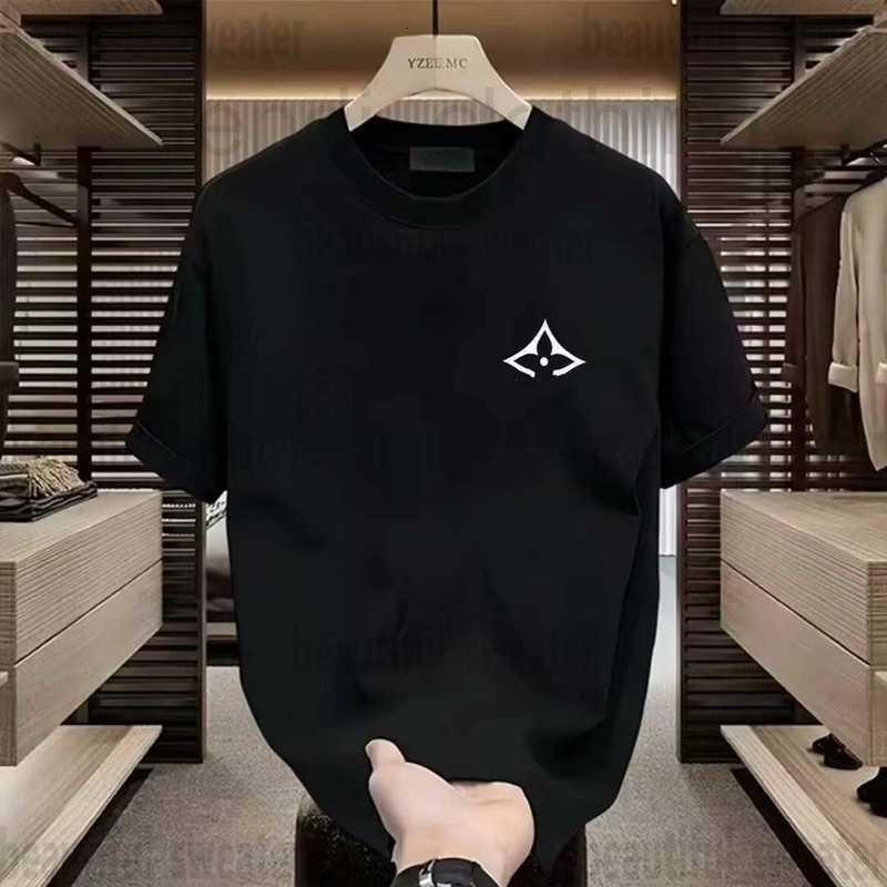 Men's Polos designer Designer men's T-shirt Classic cotton letter flower summer new high-end business casual short sleeve top EAAO Y76O