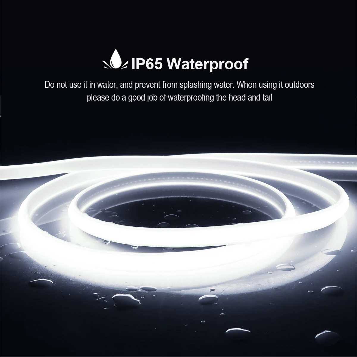 Waterproof Best Under Cabinet Light Kitchen COB LED Light with Button Switch Cord 220V 110V EU / US Plug Strip Lamp for cocina M251129