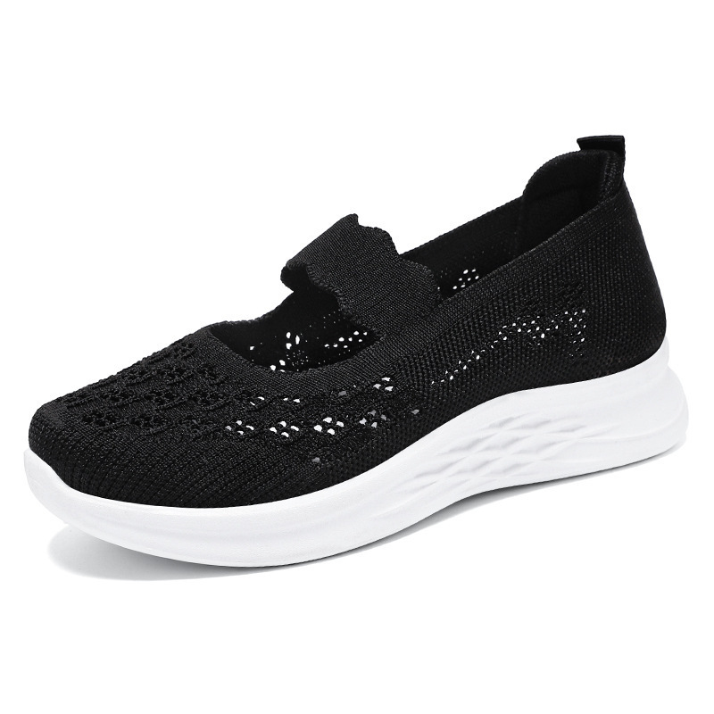 Ddmysports Summer New Network Old Beijing Cloth Fashion Mom Women S Casual Single Shoes OUTDOOR