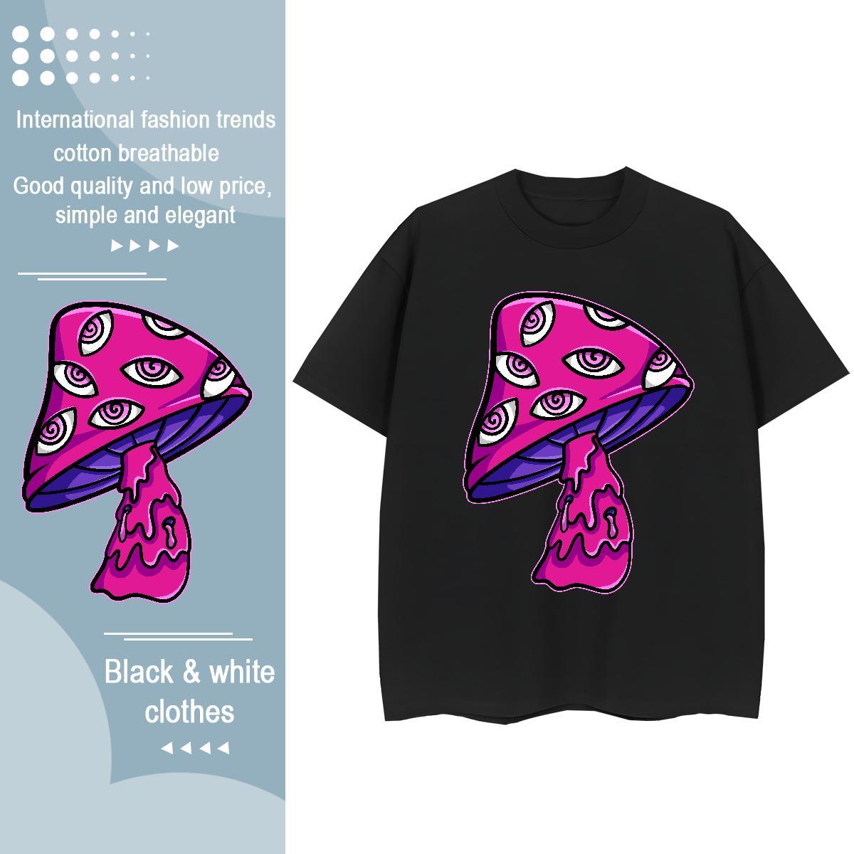 2024 DIY Women T Shirts Short sleeve Soft 230g 100% Cotton Women Tshirts Oversized L-4XL ET Casual Nice Tops