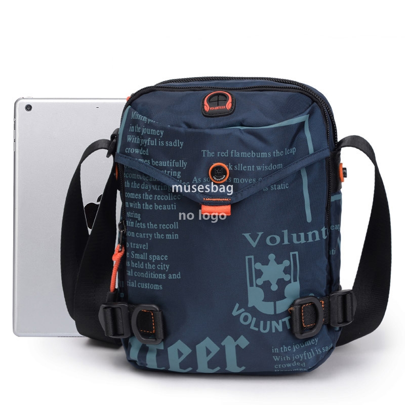 New high quality fashion shoulder bag men's casual men's bag personality crossbody bag Oxford cloth bag