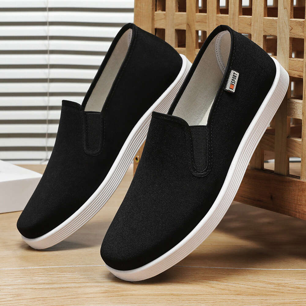 Ddmysports Men S New Old Beijing Cloth Casual Single Soft Soled Middle Aged Dad Shoes OUTDOOR