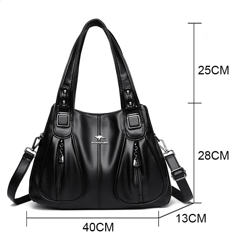 y handbag womens bag ner large capacity ten font shoulder real leather 240817
