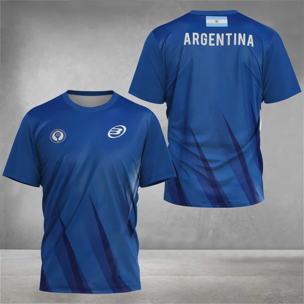 2024 Padel Element Print Quickdrying Short Sleeve Mens Tennis Breathable Wear Ultrathin Fitness Tshirt Casual Top 240816