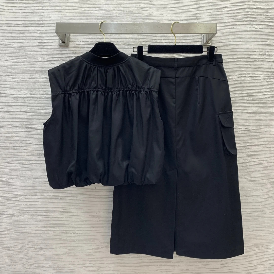 Summer Fashion Set Womens Sleeveless Half Body Skiing Two Piece w240816
