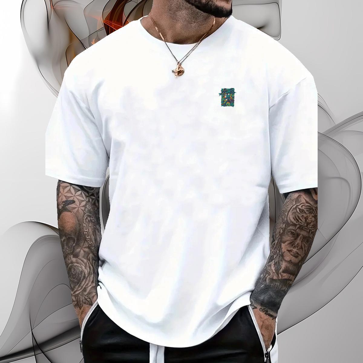 Popular T shirt 230g 100% Cotton technology Street Wear Custom Big Size Breathable Soft Men Tops Tees Wholesale Tees Shirts