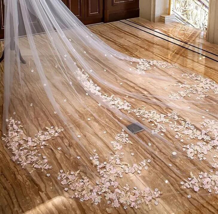 Classy 3 Meters of Premium Lace Fabric - Perfect Bridal Veil Accentuating Graceful Beauty Vintage Wedding Accessories Veils