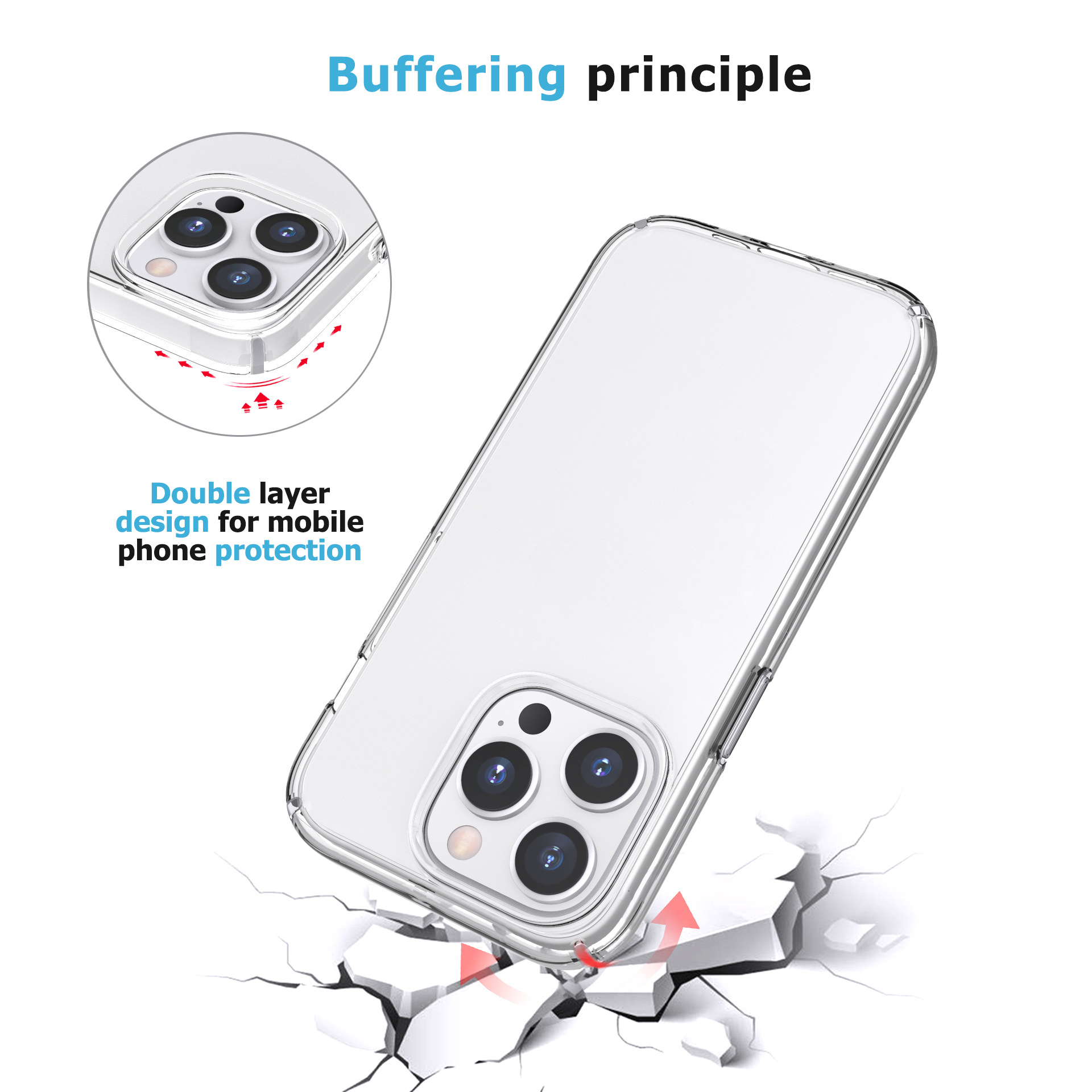 Luxury Terminator Glitter Powder Bling Rugged Hybrid TPU PC Shockproof Clear Strong Armor Cases for iPhone 17 16 15 14 13 12 11 Pro Max XR XS 8 7 6 Pl