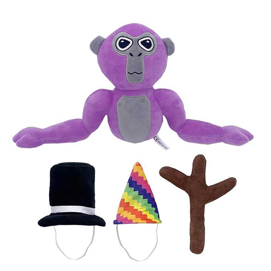 20cm Gorilla Tag Monke Plush Toy Cute Soft Stuffed Cartoon Anime Home Decoration Dolls Kawaii Pillow Birthday Gift For Kids Toy Y240817