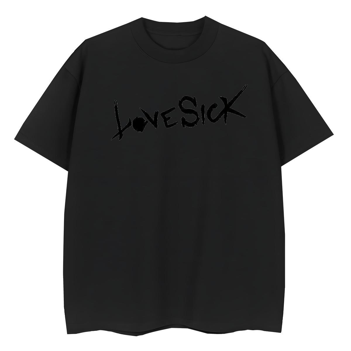 High Quality Men T Shirts 230g Cotton letter Summer Casual DIY Printed Crew Neck Breathable Men Tees Classic Tee Shirt
