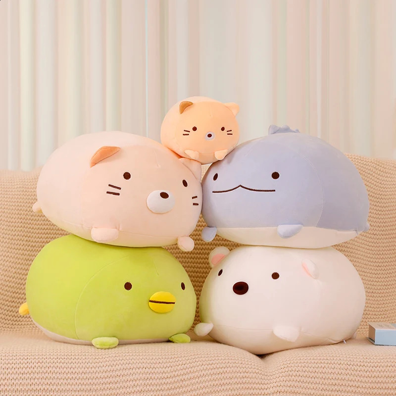 30-90cm Cute Corner Bio Pillow Japanese Animation Sumikko Gurashi Plush Toy Stuffed Soft Valentine Gift for Baby Kids Girl Gifts 240806