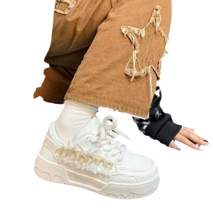 Pink Girls' Board 2024 Spring New Instagram Fashion Versatile Student Leisure New Sports Women's Shoes