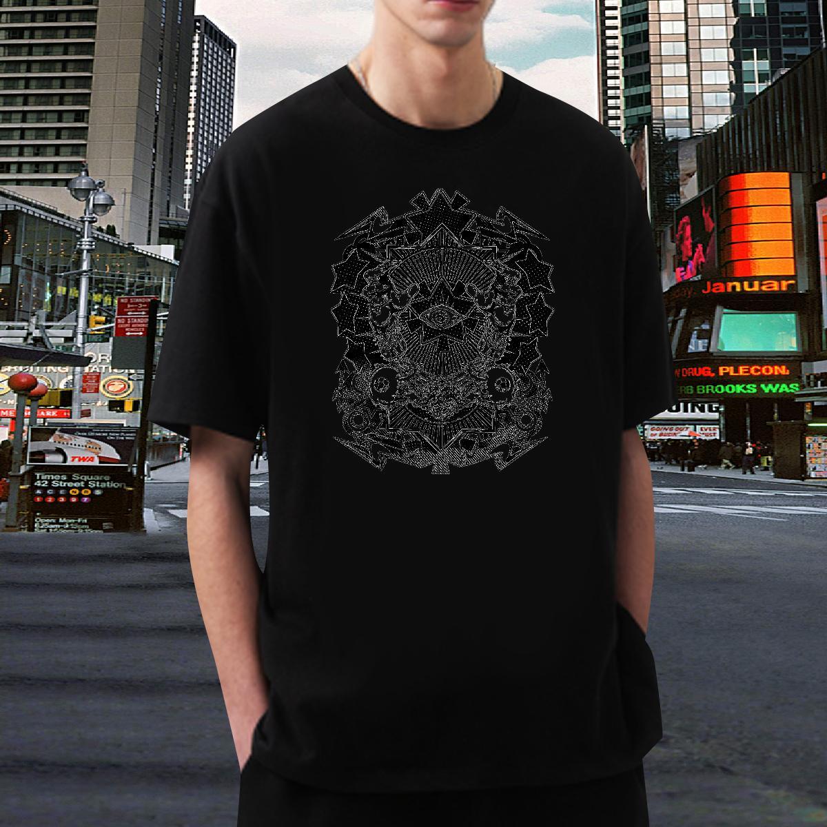Designer T-Shirts 230g 100% Cotton skull Casual Daily Wear Oversized 4XL Crew Neck Breathable Men Tops Tees Fashion Casual Tshirts