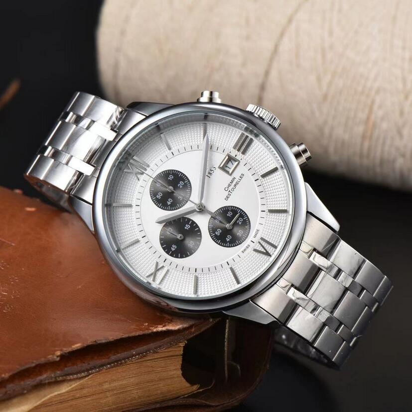 Fashion Brand WristWatches Men lady business quartz watches classics 1853 Watch Designer Chemin destourelles*watch Montres bracelet wrist-watch T099.407