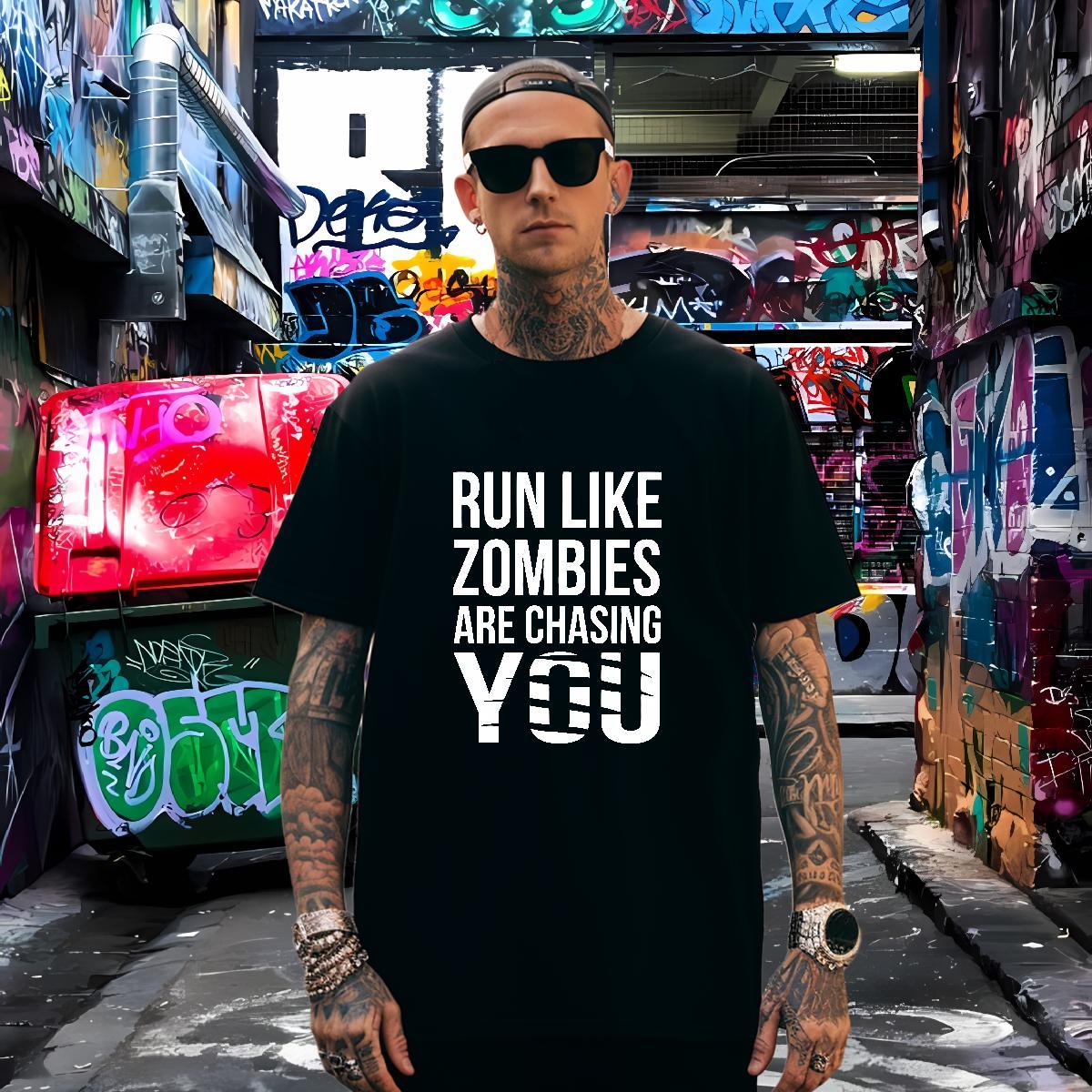 Unisex T Shirts Men 230g Pure Cotton letter High Street Hip Hop Anime Crew Neck Breathable Couples T Shirts 2024 DIY Polos