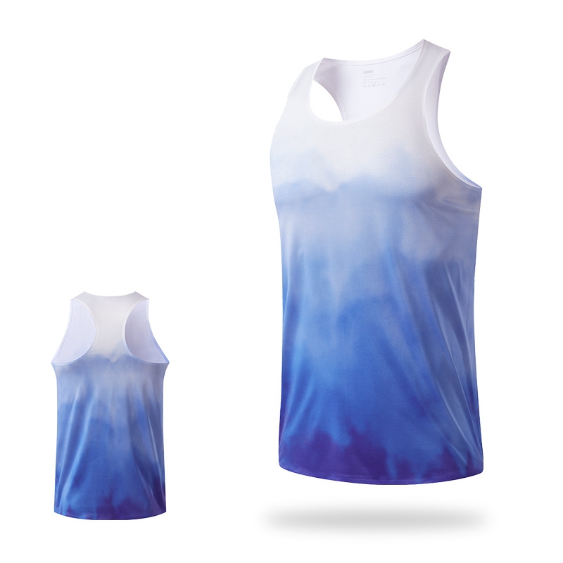 Summer marathon advanced speed dry racing vest Fitness vest track and field training clothing sports breathable