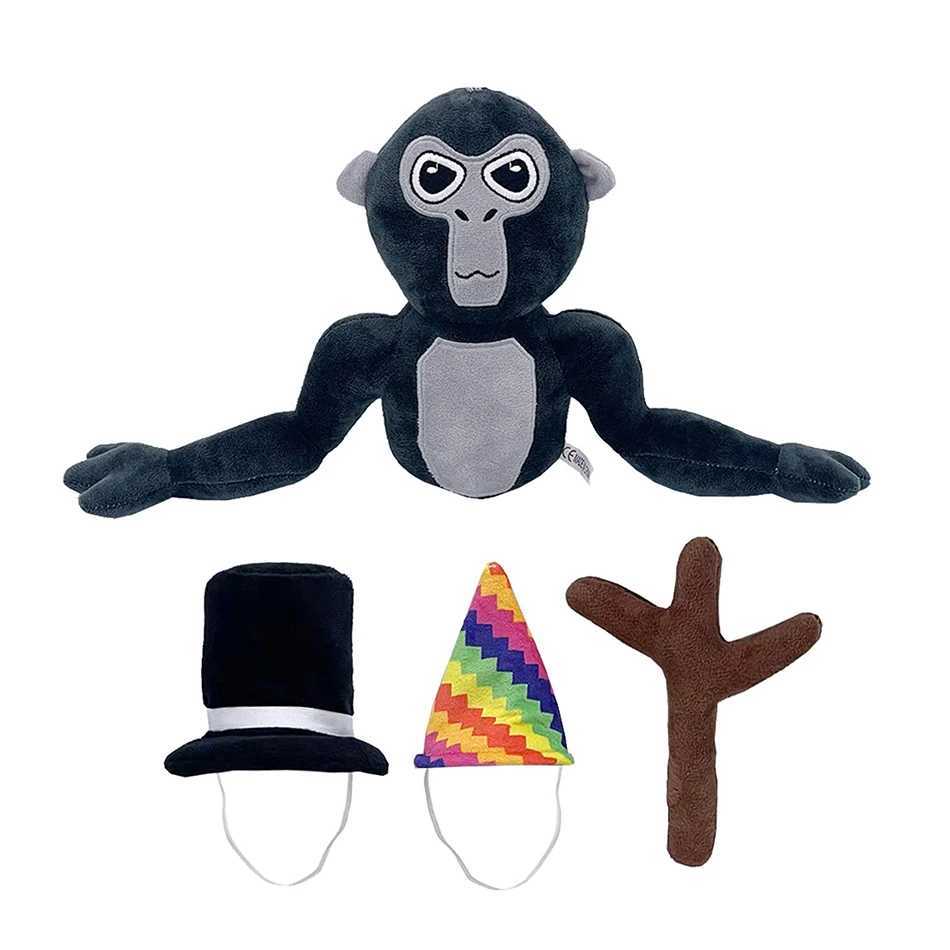 20cm Gorilla Tag Monke Plush Toy Cute Soft Stuffed Cartoon Anime Home Decoration Dolls Kawaii Pillow Birthday Gift For Kids Toy Y240817
