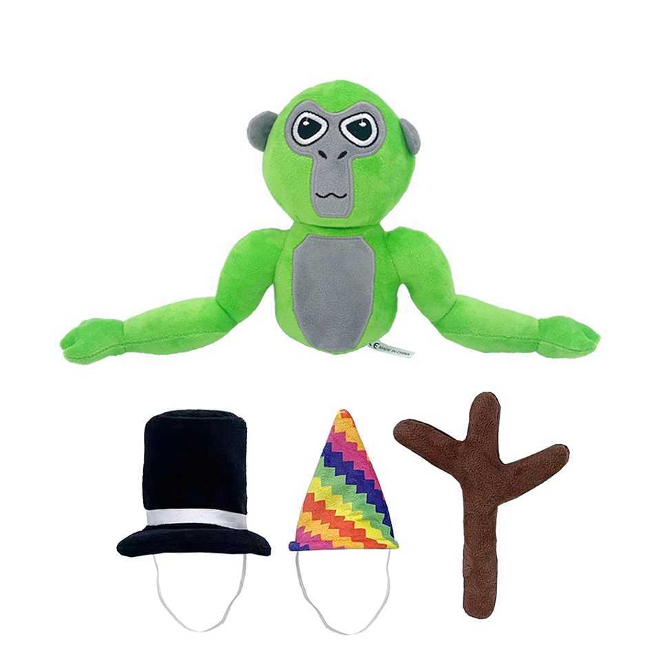 20cm Gorilla Tag Monke Plush Toy Cute Soft Stuffed Cartoon Anime Home Decoration Dolls Kawaii Pillow Birthday Gift For Kids Toy Y240817