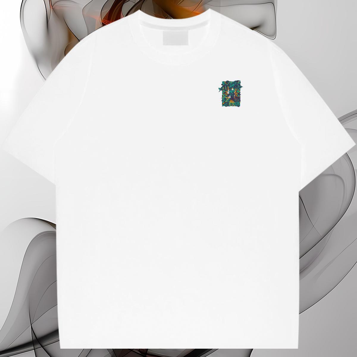 Popular T shirt 230g 100% Cotton technology Street Wear Custom Big Size Breathable Soft Men Tops Tees Wholesale Tees Shirts