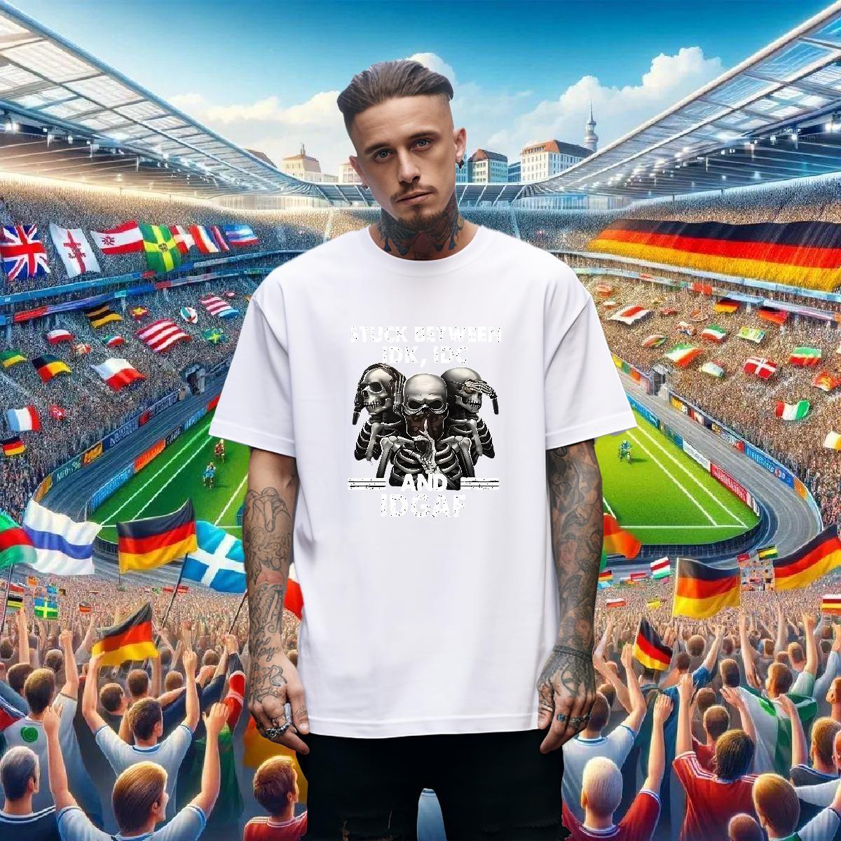 Brand Men T Shirts 230g Pure Cotton skull Hip Hop Street DIY Breathable Short Sleeve Men Tshirts New Arrival Clothings