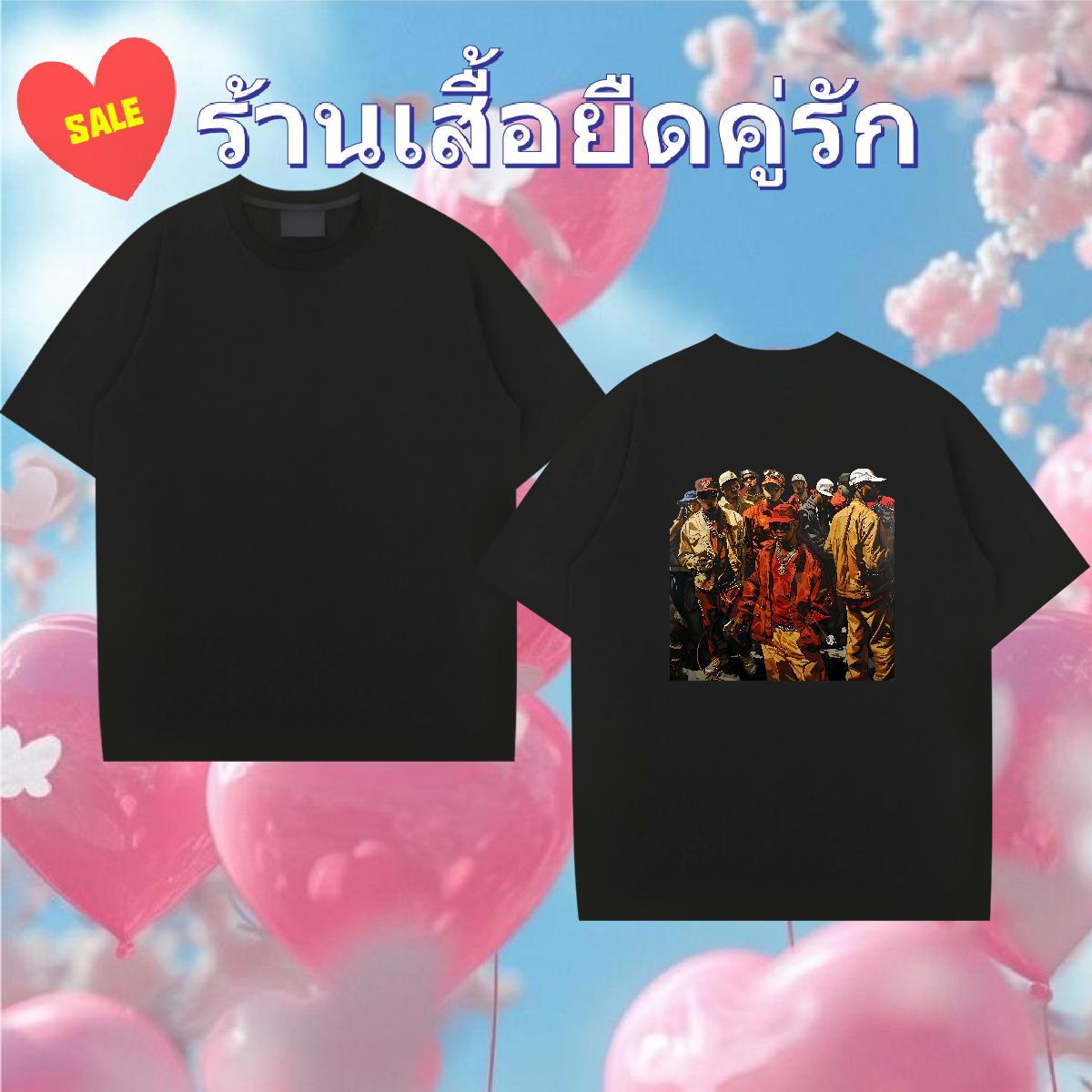 Designer Men T Shirts 230g 100% Cotton character Daily Wear Plus Size Cartoon Breathable Men Clothes T-Shirt Casual New Clothings