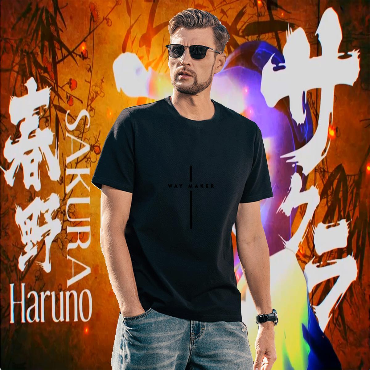 Unisex T-Shirts for Men 230g Cotton letter Spring Summer Asian Size Breathable Short Sleeve Tshirt for Man Woman Casual New Top Tees