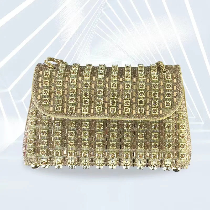 2024 Chain Crossbody Bag Diomand Purse Well Made Evening Party Bags Bolsas For Women 240816Z