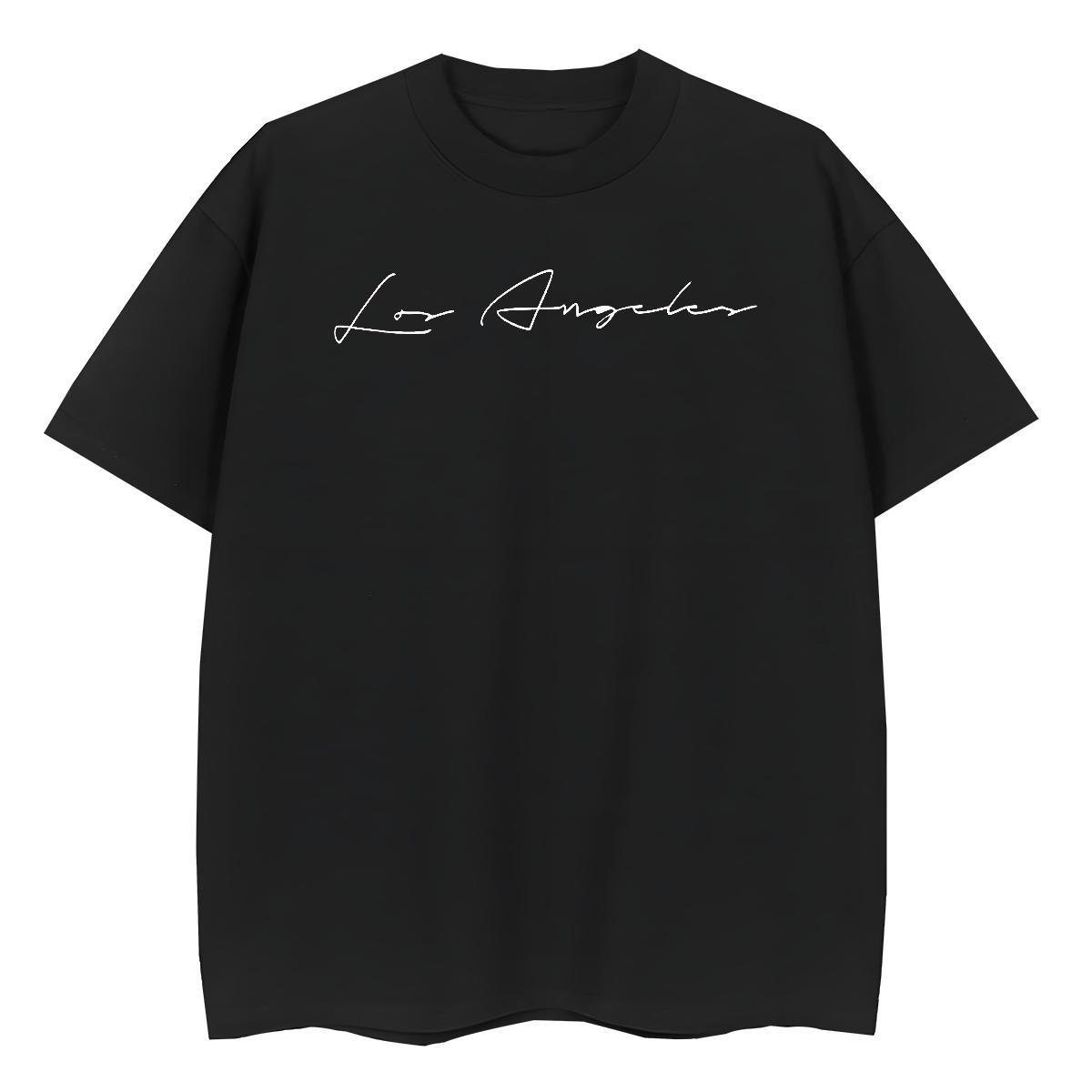 Brand Men T Shirts 230g 100% Cotton letter Daily Outfit Customized Print Crew Neck Tshirt for Man Woman Fashion Tees