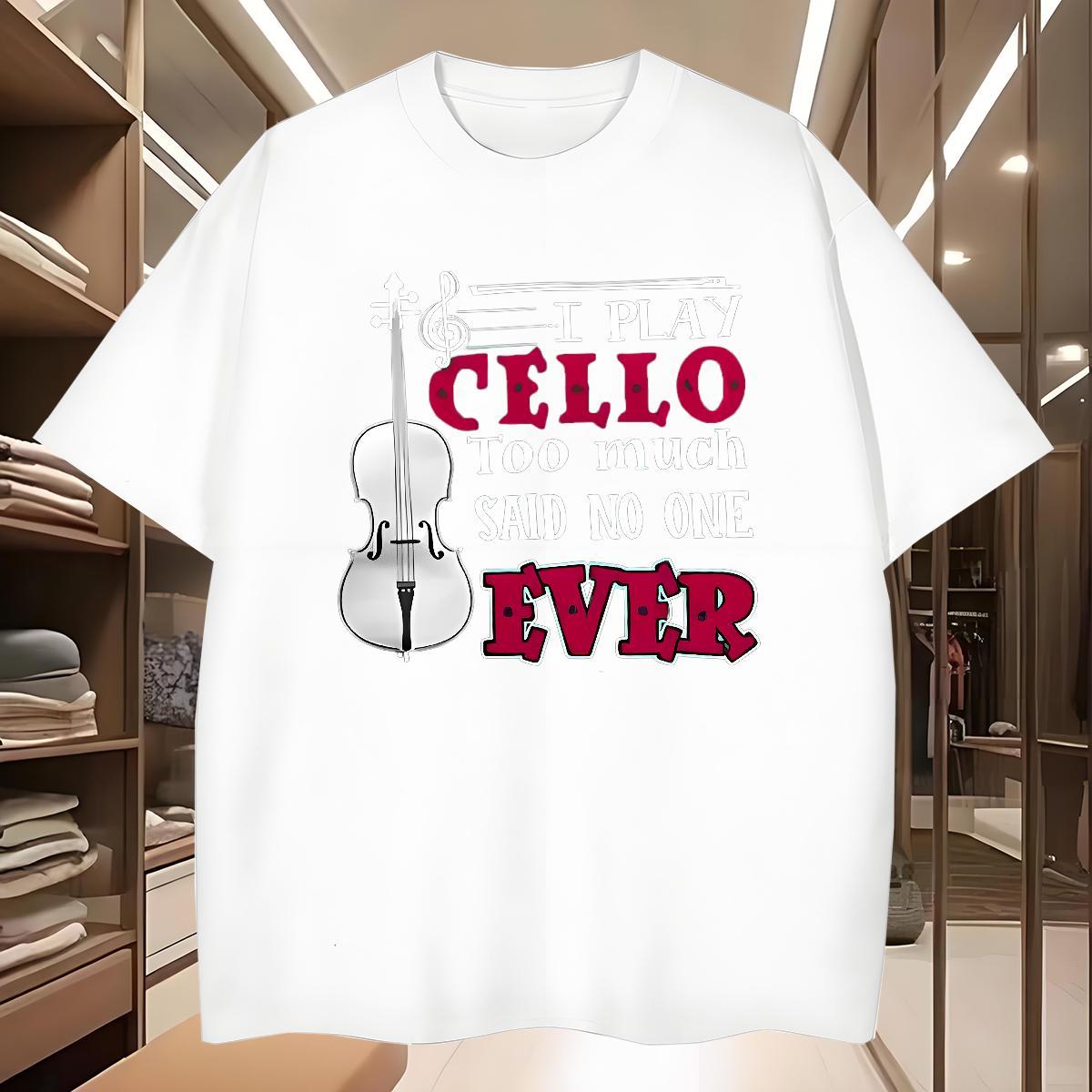 Comfortable T-Shirts for Men 230g Pure Cotton guitar Casual Custom Big Size Short Sleeve O-Neck Couples T Shirts 2024 New Tees Shirts
