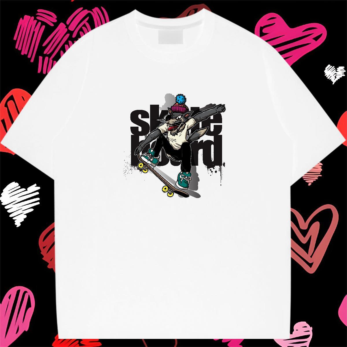 Soft T-Shirts 230g 100% Cotton letter High Street Hip Hop Oversized Breathable Short Sleeve Tshirt for Man Woman Stylist Clothings