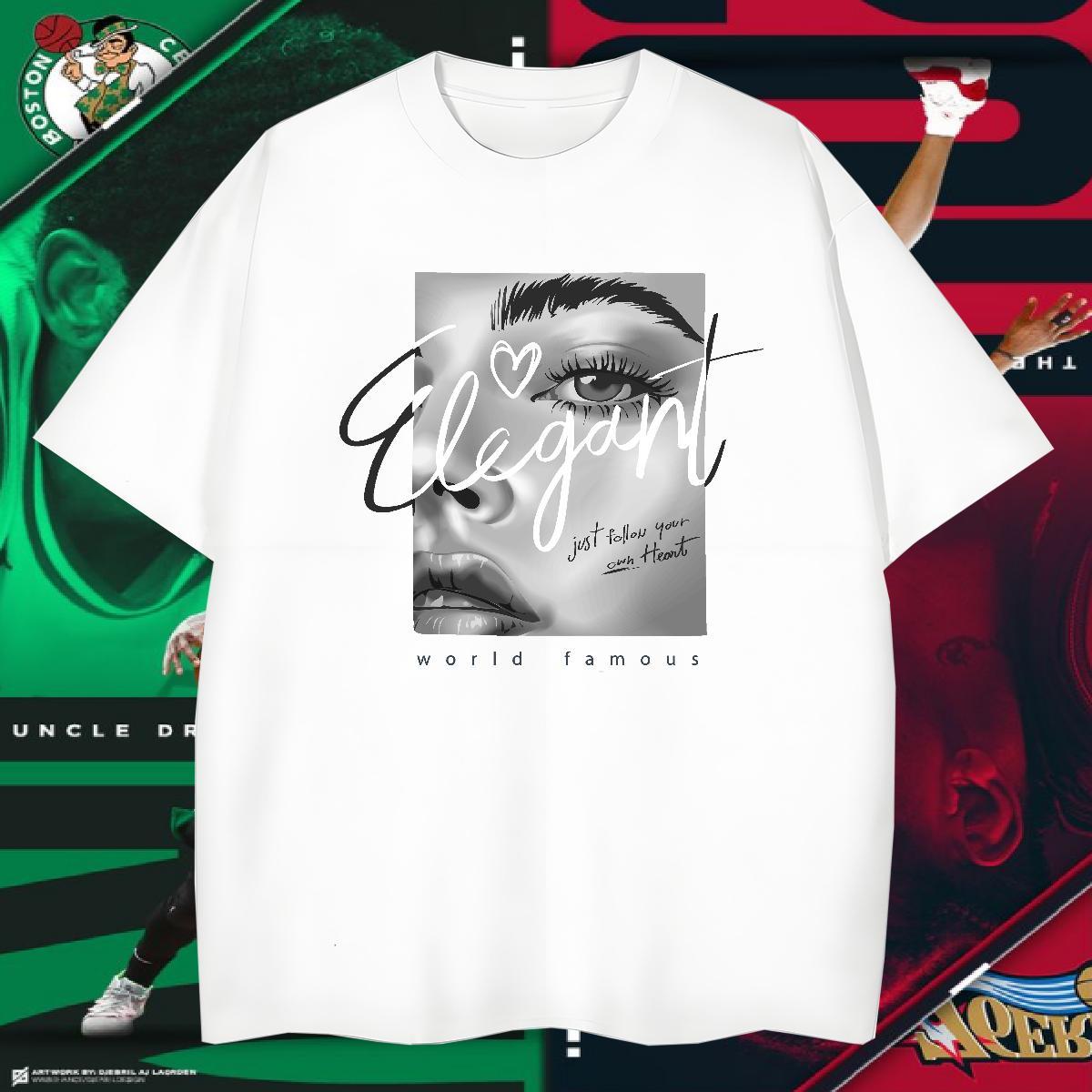 Cool T-Shirts 100% Cotton 230g eyes Hip Hop Oversized 3XL 4XL O-Neck Short Sleeve Men Tees New Designer Clothes