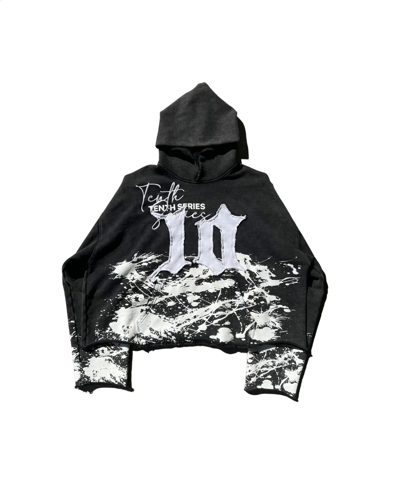 Streetwear Tenthseries Hoodies Y2K Clothing Harajuku Hip Hop Alphabet Patch Retro Super Dalian Sportswear Mens Zipper 240816