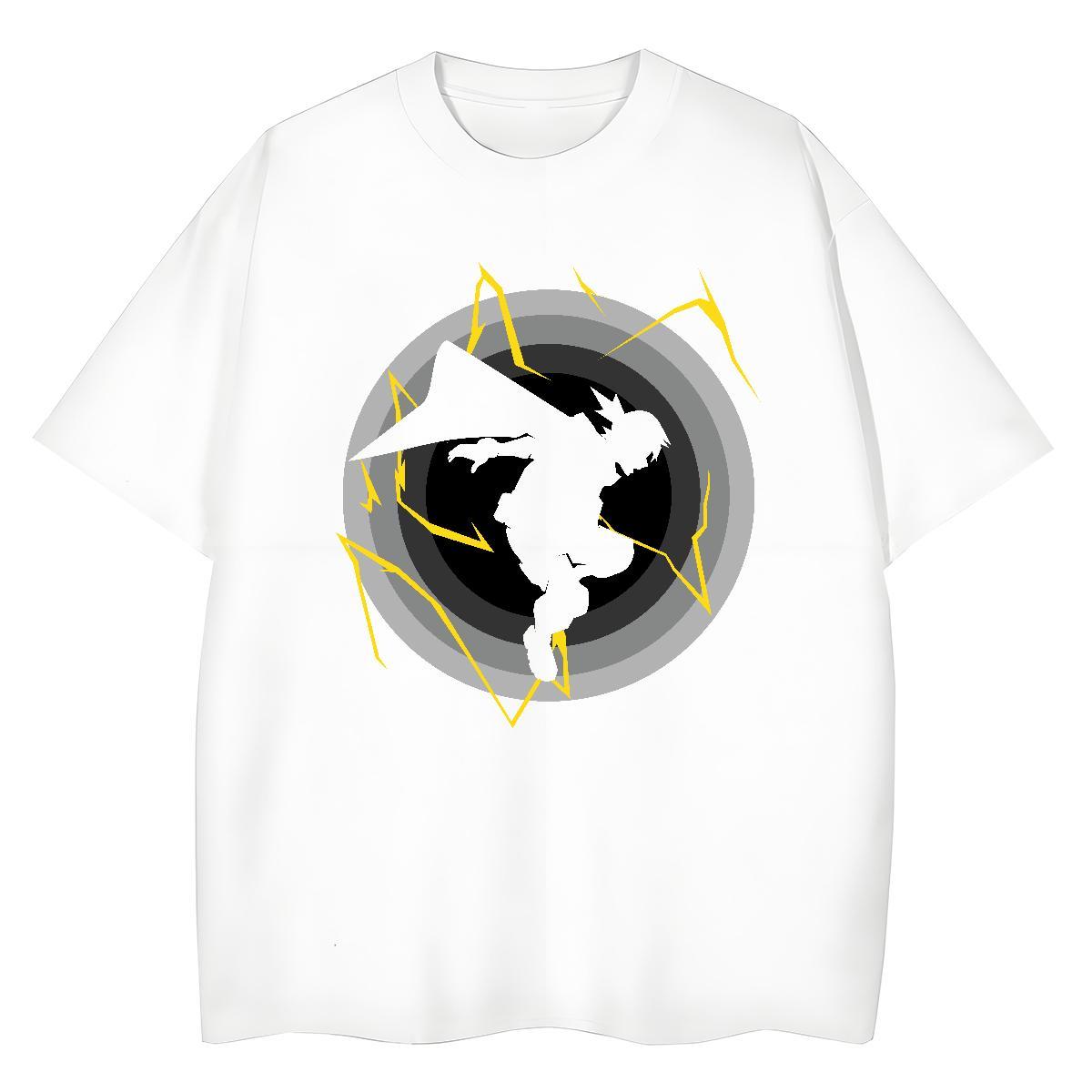 Loose Fit T-Shirts 230g 100% Cotton ET Daily Wear Skull Breathable Short Sleeve Men Clothes T-Shirt Fashion Design Tee Shirt