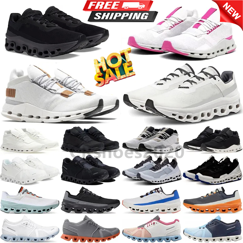 designer shoes cloud running shoes for men women sneakers High Quality black white pink hiking shoe Breathable outdoor trainers sports runners