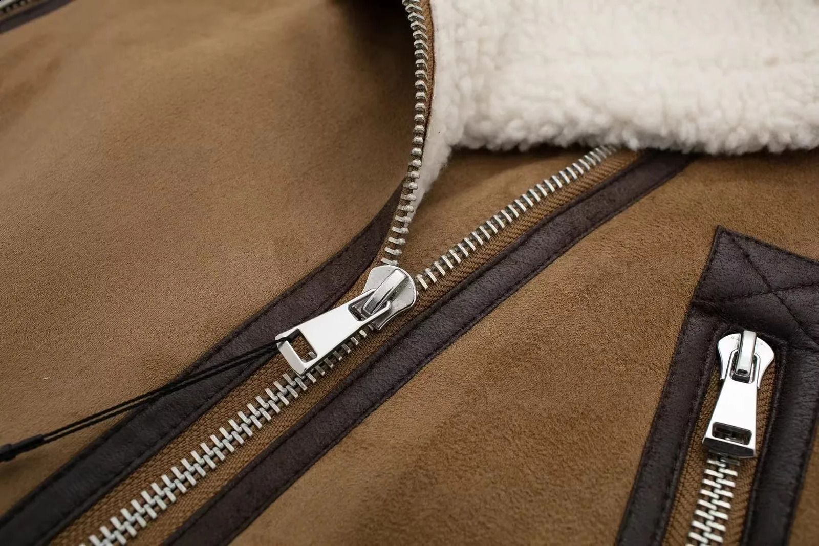 RARF ladies autumn stand collar fur one double-sided short vest for womens coat warm and thick 240816