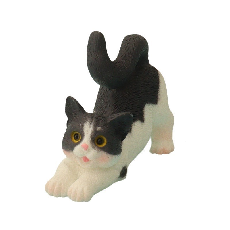 Funny Cat-Friendly Mini Carpet Climbing Frame - Unique Decorative Accessory Featuring Amusing Scenery