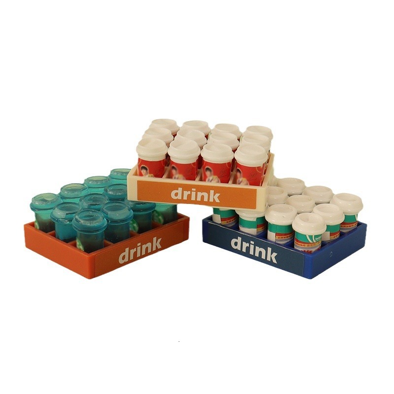Miniature simulation mini ins coffee milk tea cup creative beverage frame baby house decoration small ornaments DIY accessories