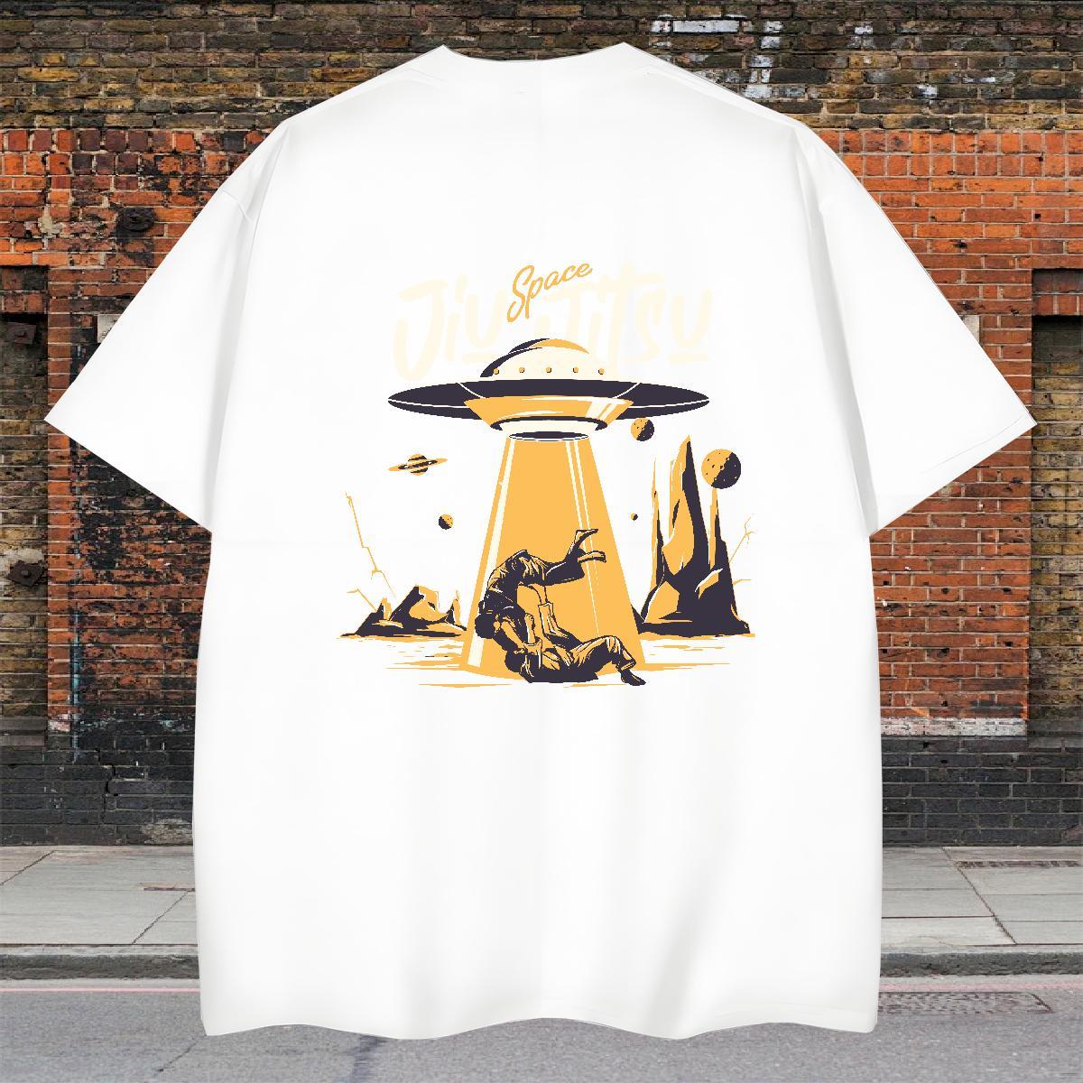Cool Design Man T Shirts 230g Pure Cotton ET Daily Outfit Oversized 4XL Breathable Short Sleeve Men Tshirts Customized Clothes