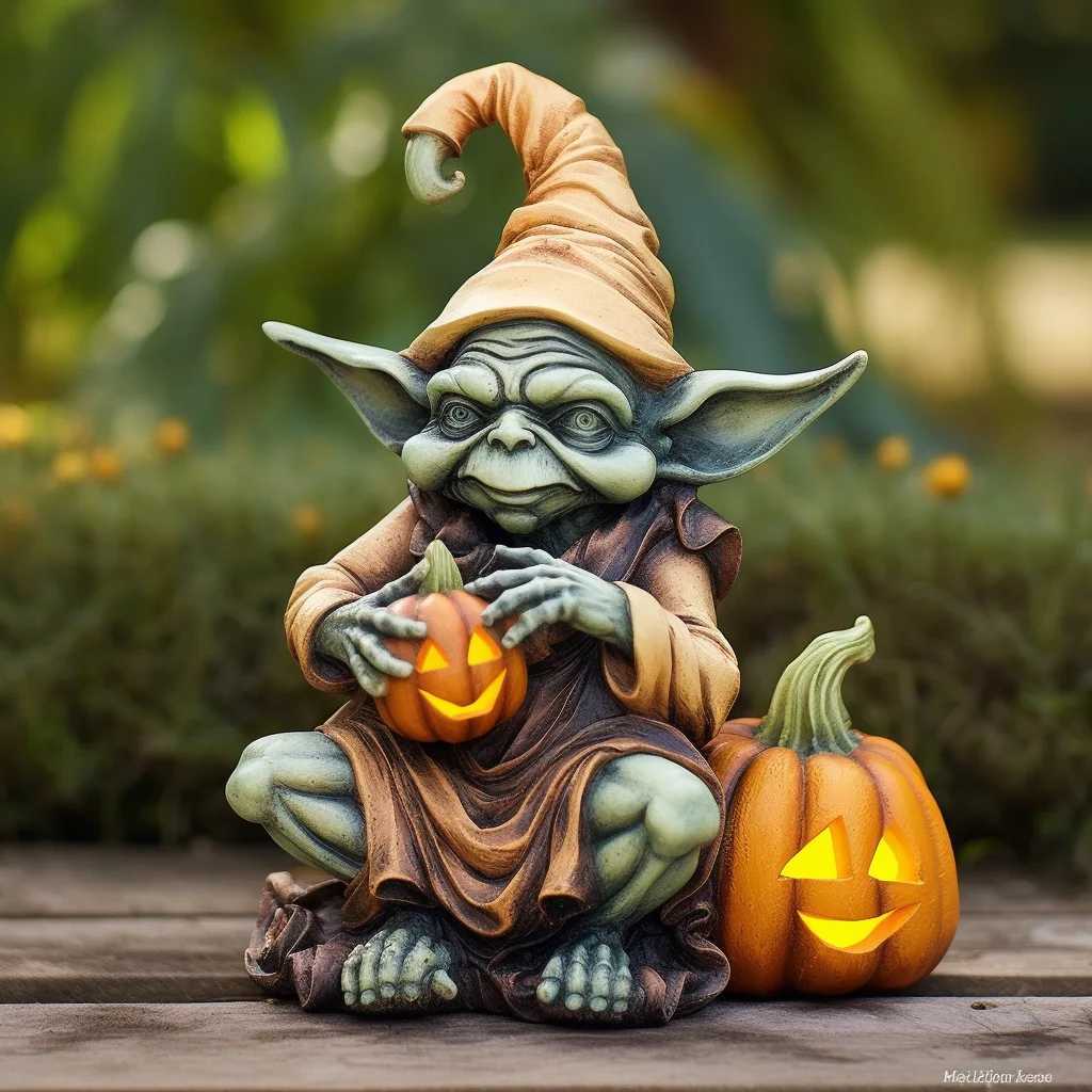 Halloween Pumpkin Alien Outdoor Furniture Halloween Decoration Original Resin Craftsmanship Discounts 2022 New ProductsX240817