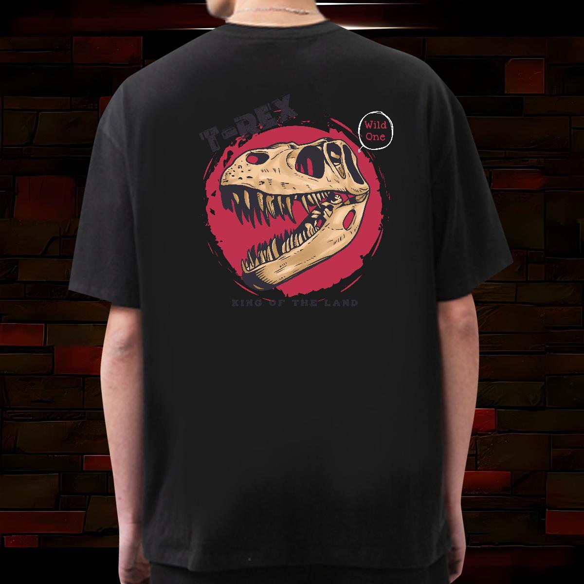 TOP Quality T Shirt For Man 230g Cotton skull Summer Casual Oversized 3XL 4XL Breathable Crew Neck Men Tops Tees New Designer Clothes