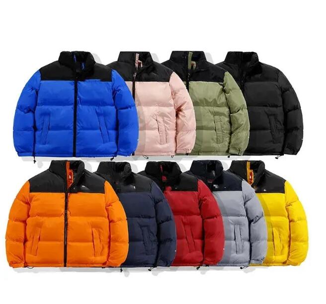 Men's and Women's Designer Down Jacket, Winter Cotton Parka Coat, Face Outdoor Windbreakers, Couple Thick Warm Coats, Tops Outwear, Multiple Colors