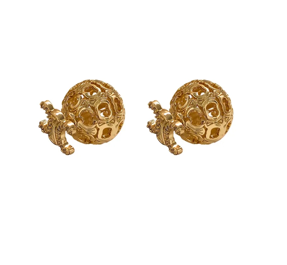 boucle doreilledesigner earrings luxury Designer Earrings Sterling Silver Hoop Stud 18k gold Brushed Gold Color Circle Earring For Women Party Weddings Jewelry