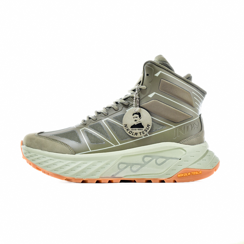 JNDO High Top glow in the dark waterproof Hiking shoes mens desert triple black outdoor sports sneakers womens Casual trainers designer shoes boots