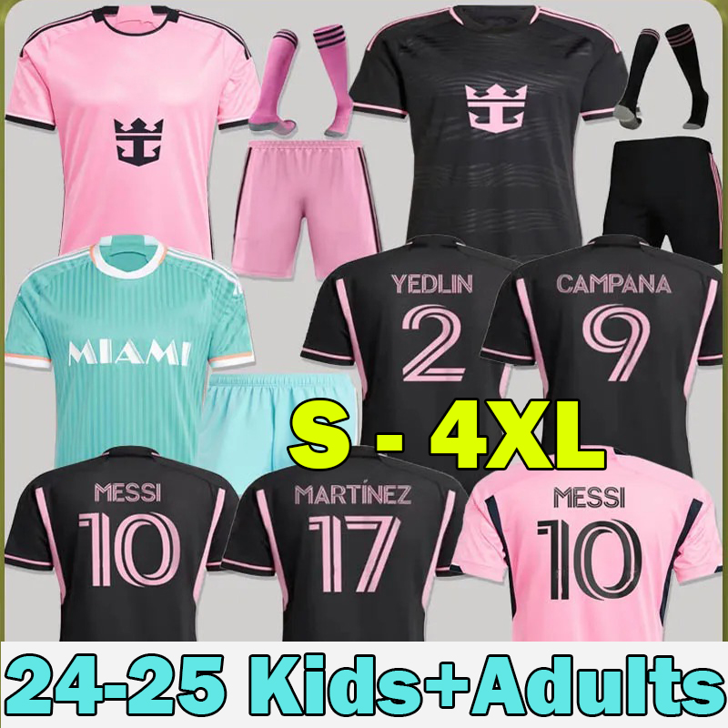 2024 Fans Soccer Jersey Men home football shirt kids kits 2024 2025 top Quality Player XXXL 4XL CF Matuidi HIGUAIN CAMPANA YEDLIN MLS 24 25 women