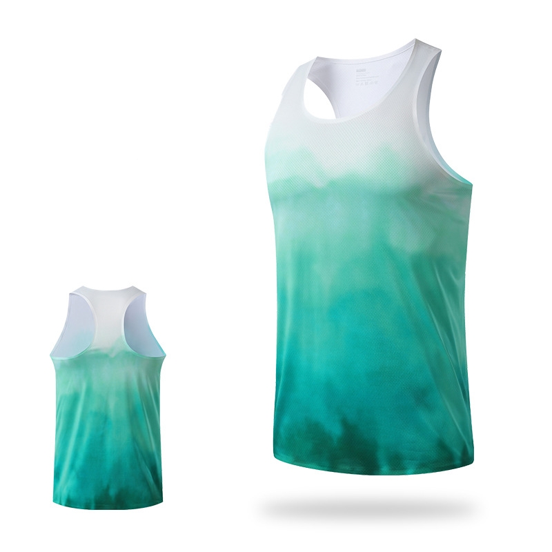 Summer marathon advanced speed dry racing vest Fitness vest track and field training clothing sports breathable