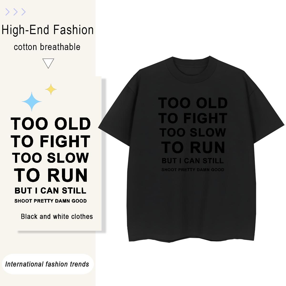 Loose Fit T Shirt For Man 230g 100% Cotton letter Outdoor Oversized 4XL Round Neck Short Sleeve Mens Tshirts Customized Clothes