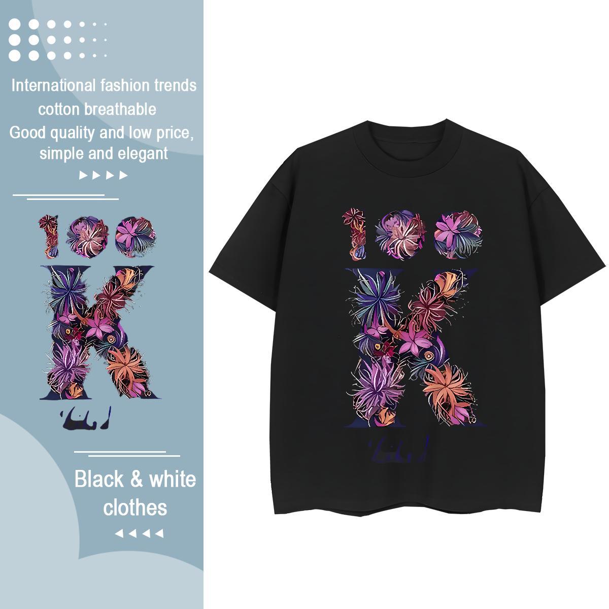 Designer Nice Lady T shirt 230g Pure Cotton letter Casual Sport Women T Shirts Breathable Soft Oversized L-4XL Tops