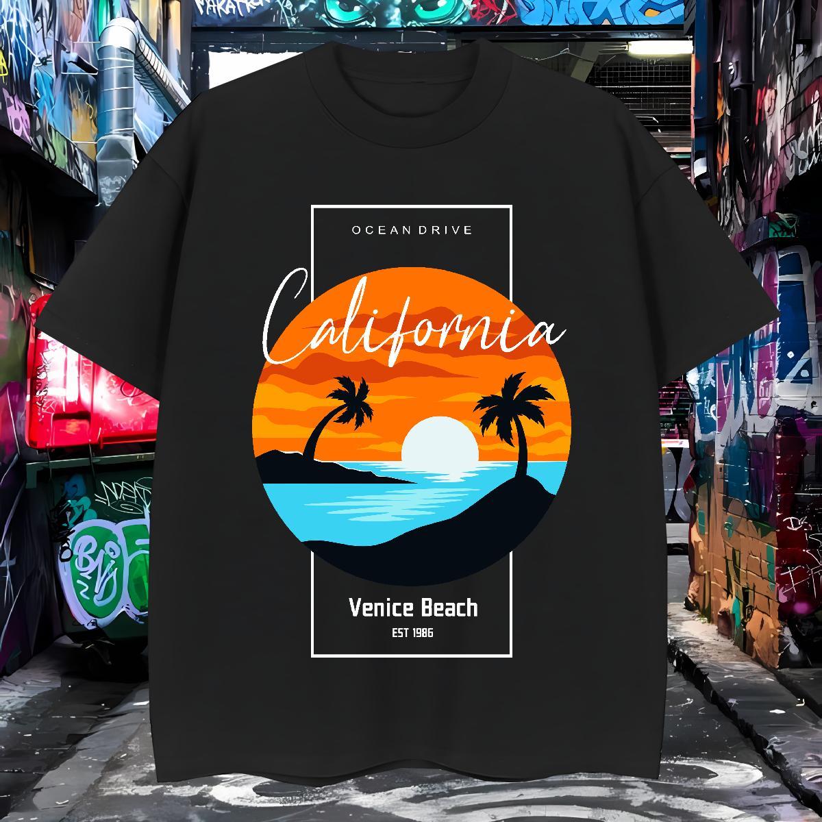 Unisex T-Shirts for Men 230g 100% Cotton letter Home Outdoor Graphic Breathable Short Sleeve Couples T Shirts 2024 Designer Top Tees