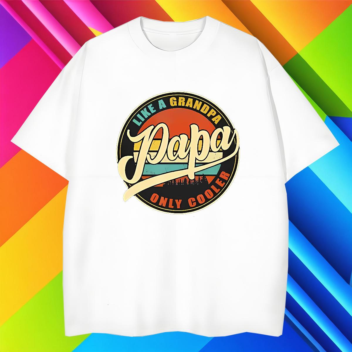 Cool Design T shirt 100% Cotton 230g letter Casual DIY Printed Breathable Couples T Shirts 2024 Summer Wear